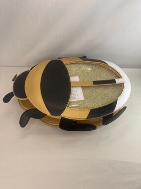 Ita & Co Gold Black Beetle Bug Glitter Window Pin Display Ita Backpack Bag